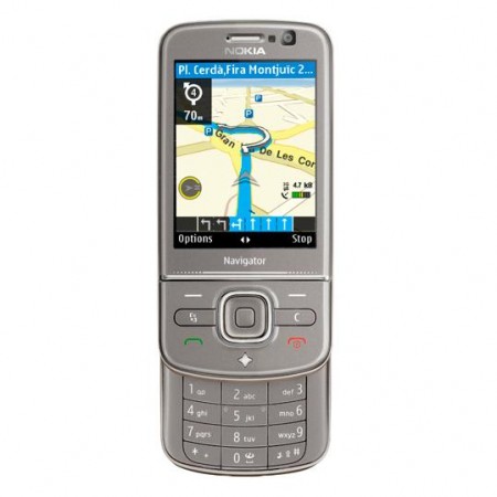 Nokia 6710 Navigator - Vedere din fata, deschis