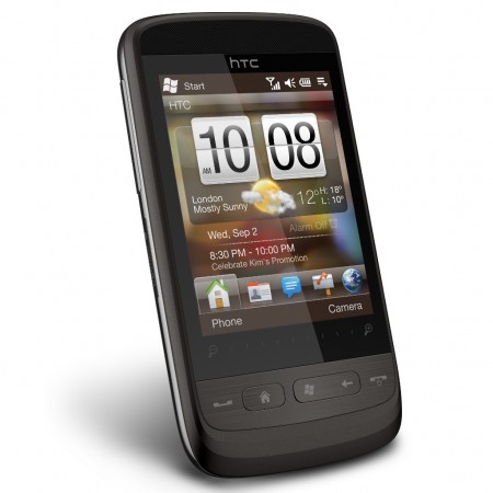 HTC Touch2 - Vedere din fata/ stanga