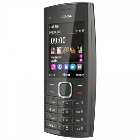 Nokia X2-05 - Vedere din fata/ dreapta